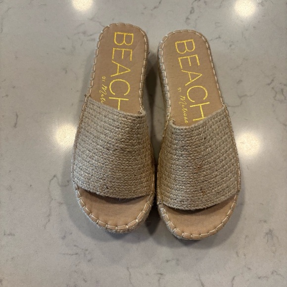 NWOT Beach by Matisse Del Mar Women's Espadrille Platform Sandals - Picture 2 of 6